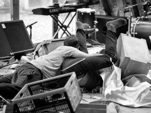 Robin Foster: Rummaging Band group performance